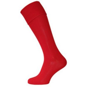 FOOTBALL SOCKS - RED, PE Socks