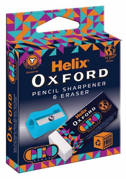 OXFORD SHARPENER & ERASER SET, Stationery, Sharpeners & Erasers