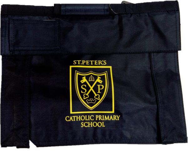ST PETERS ROMFORD BOOK BAG, Bags and Lunchboxes, St Peters Romford, Book Bag