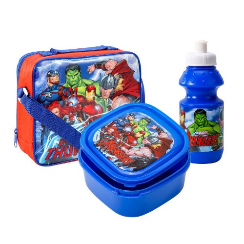 MARVEL AVENGERS LUNCH SET, Bags and Lunchboxes, Lunch Box