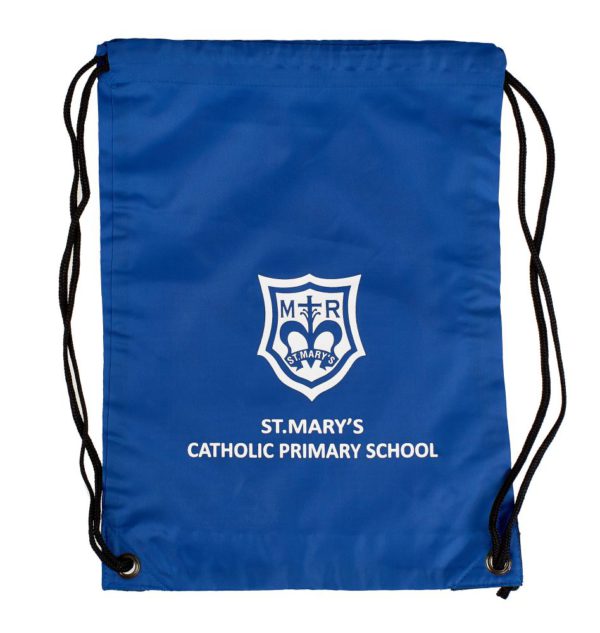 ST MARYS HORNCHURCH PE BAG, St Mary's Hornchurch, Bags and Lunchboxes, PE Bag