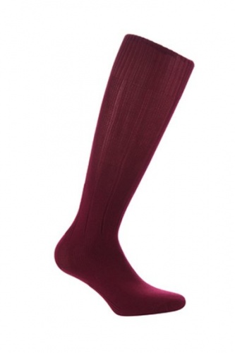 FOOTBALL SOCKS - MAROON, PE Socks