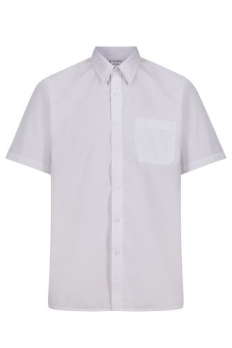 BOYS SHIRT - WHITE SS (2), Royal Liberty, Scargill Junior, St Alban's, St Edward's Senior, St Mary's Hornchurch, St Mary's Hare park, St Peter's Brentwood, Suttons, Ursuline Preparatory, Upminster Infant, Upminster Junior, Boys Shirts, St Peters Romford, Bower Park, Brittons, Campion, Emerson Park, Gidea Park, Hall Mead, Hornchurch High