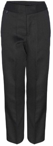 BOYS PULL UP TROUSERS - CHAR, Pull Up Trousers