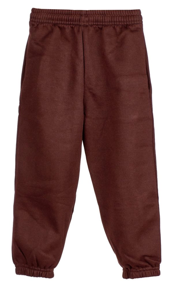 JOGGING BOTTOMS - BROWN, Ursuline Preparatory, Joggers