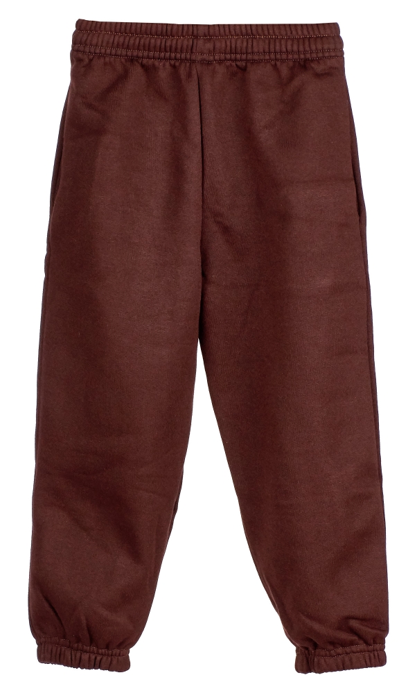 JOGGING BOTTOMS - BROWN, Ursuline Preparatory, Joggers