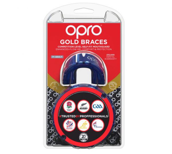 OPRO GOLD BRACES MOUTHGUARD, Gum Shields