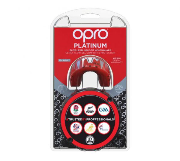 OPRO PLATINUM LEVEL MOUTHGUARD 7+ADULT, Gum Shields