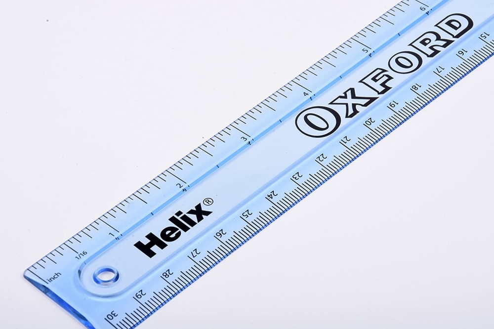 OXFORD 30CM RULER, Pencil Cases & Rulers