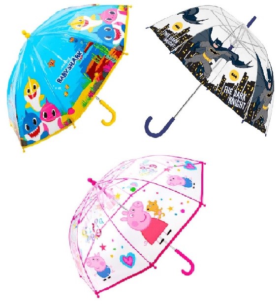 CHILDRENS CHARACTER UMBRELLAS, Accessories