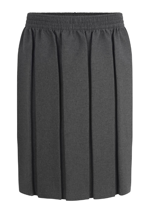 BOX PLEATED SKIRT - GREY, Ardleigh Green, Scargill Junior, Scotts, Squirrels Heath, St Alban's, St Mary's Hornchurch, Suttons, Towers, Warley Primary, St Peters Romford, Skirts & Pinafores, Branfil, Gidea Park, Hacton Primary, Harold Wood Primary, Hylands, James Oglethorpe, Langtons Infant, Langtons Junior, Parklands Primary