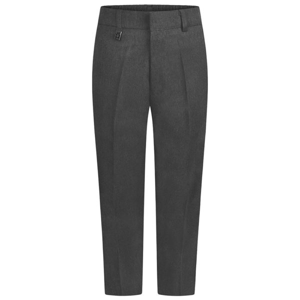 ZECO STURDY FIT TROUSER - GREY, Boys Trousers, Junior Trousers